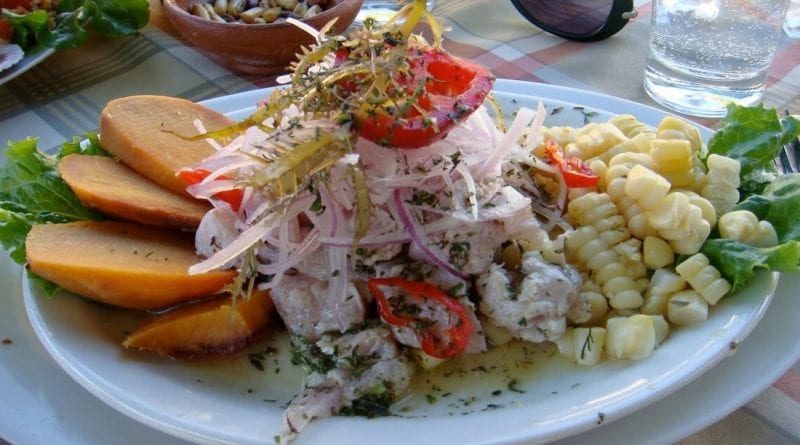CEVICHE PERUANO. Las mejores 5 gastronomías del mundo